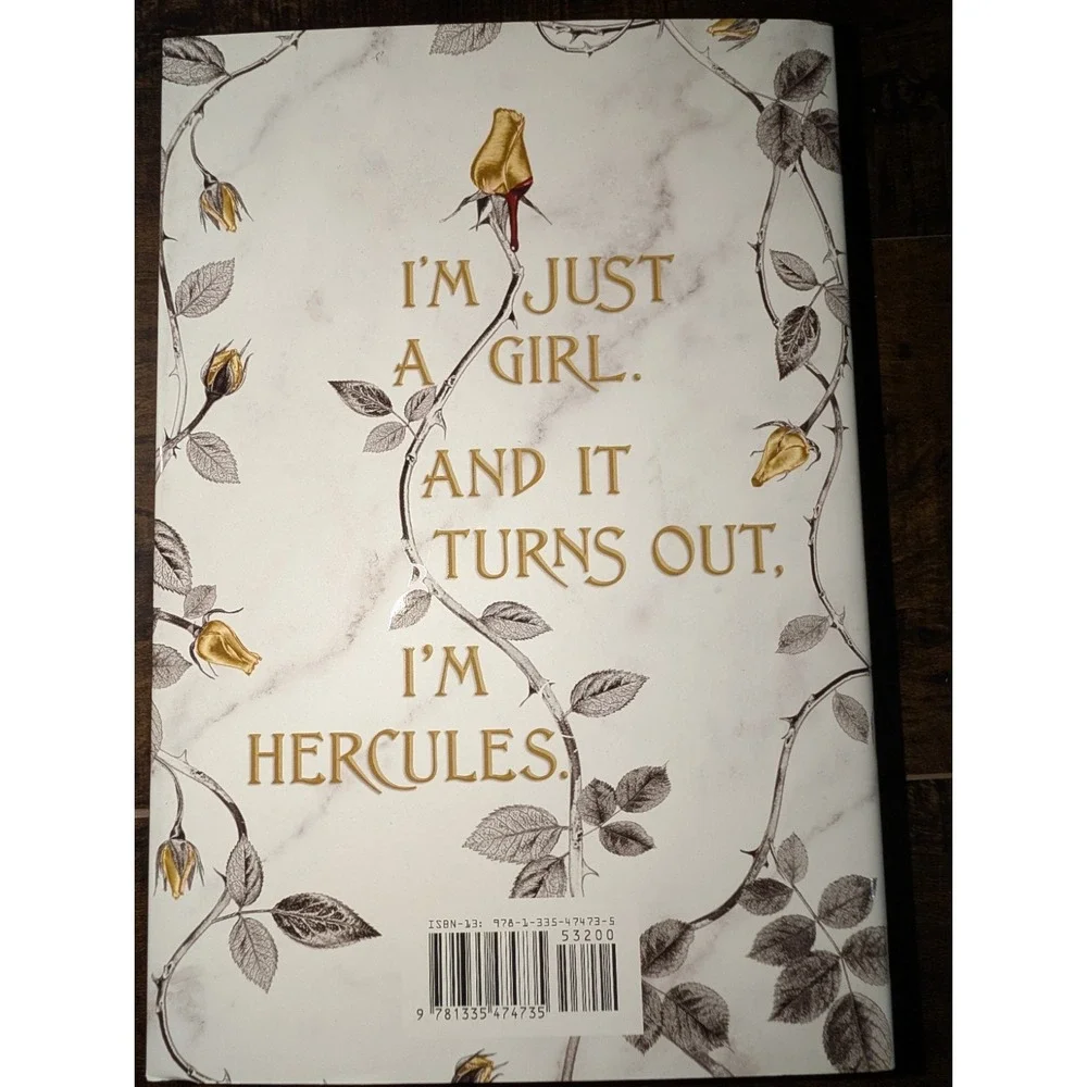 Blood of Hercules Sprayed‎ Edge HB First Edition Jasmine Mas